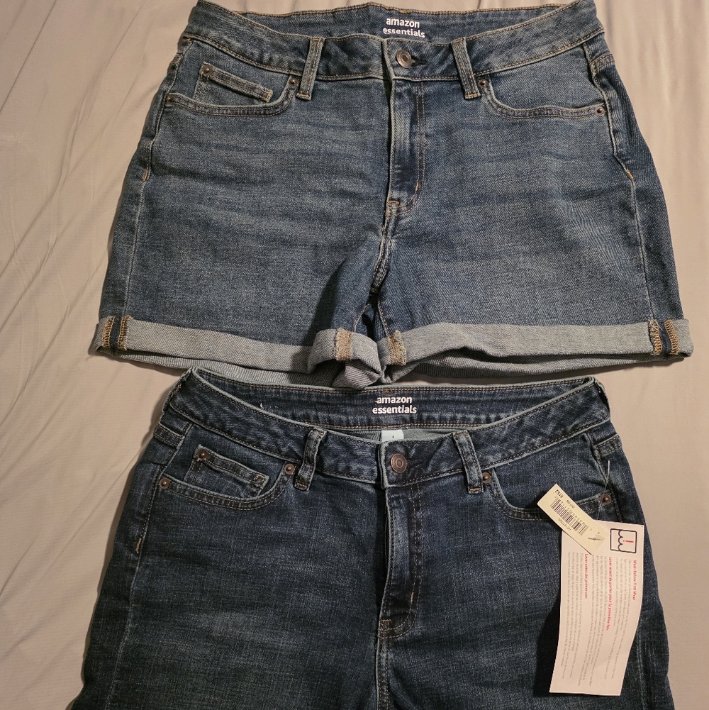 Amazon Essentials Women's Jean Shorts